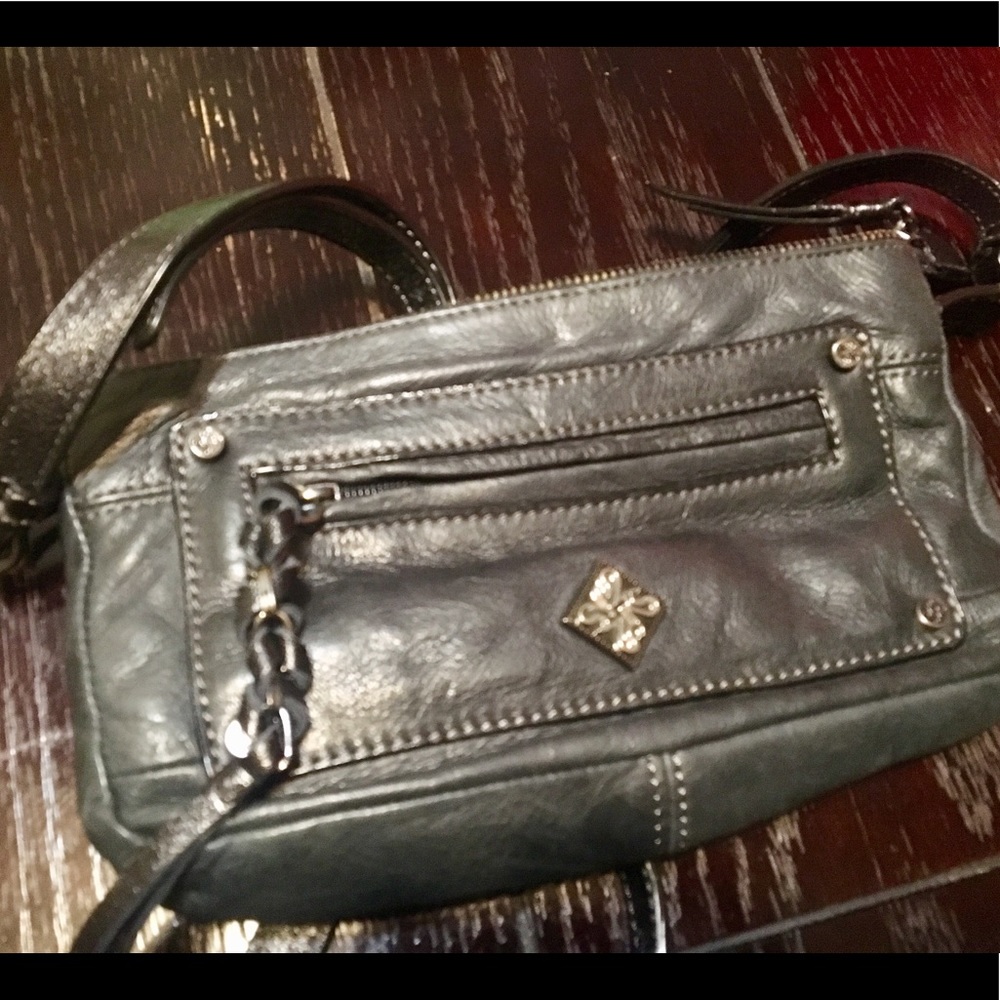 Simply Vera luxe leather cross body purse